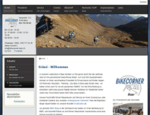 Tablet Screenshot of bikecorner-baar.ch